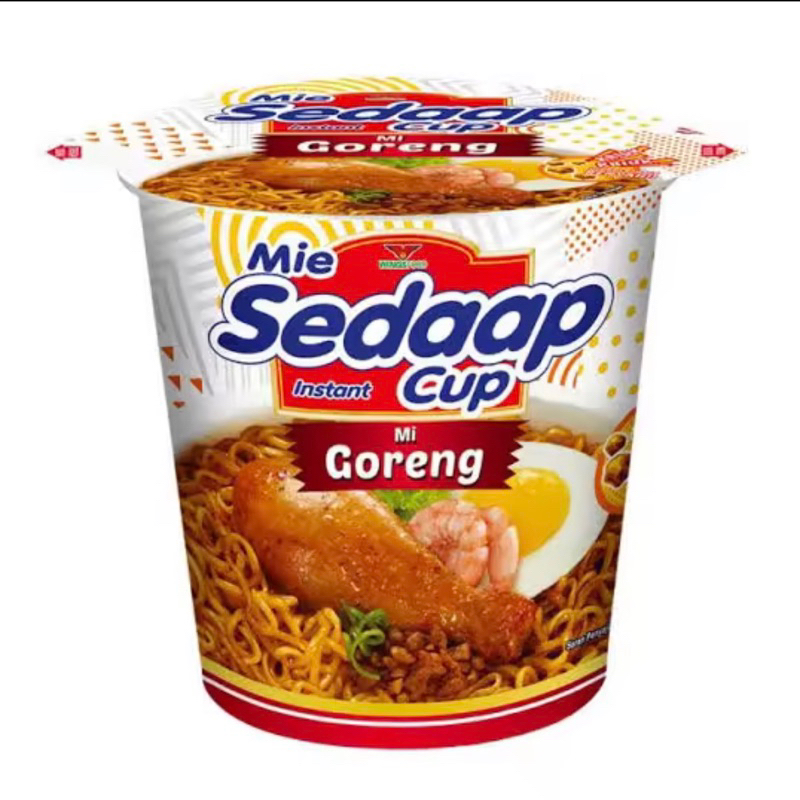 

Mie sedaap cup goreng 81GR