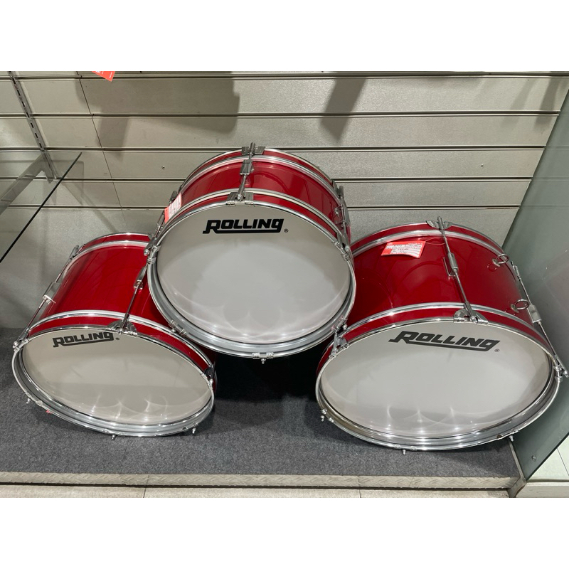 ROLLING - Marching BASS DRUM (TAIWAN) PE-024/027