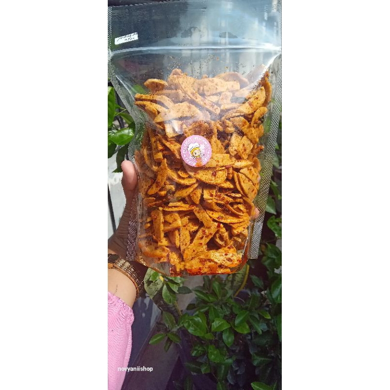 

Basreng enak rasa pedas asin, pedas manis, sedang asin, sedang manis asin, original