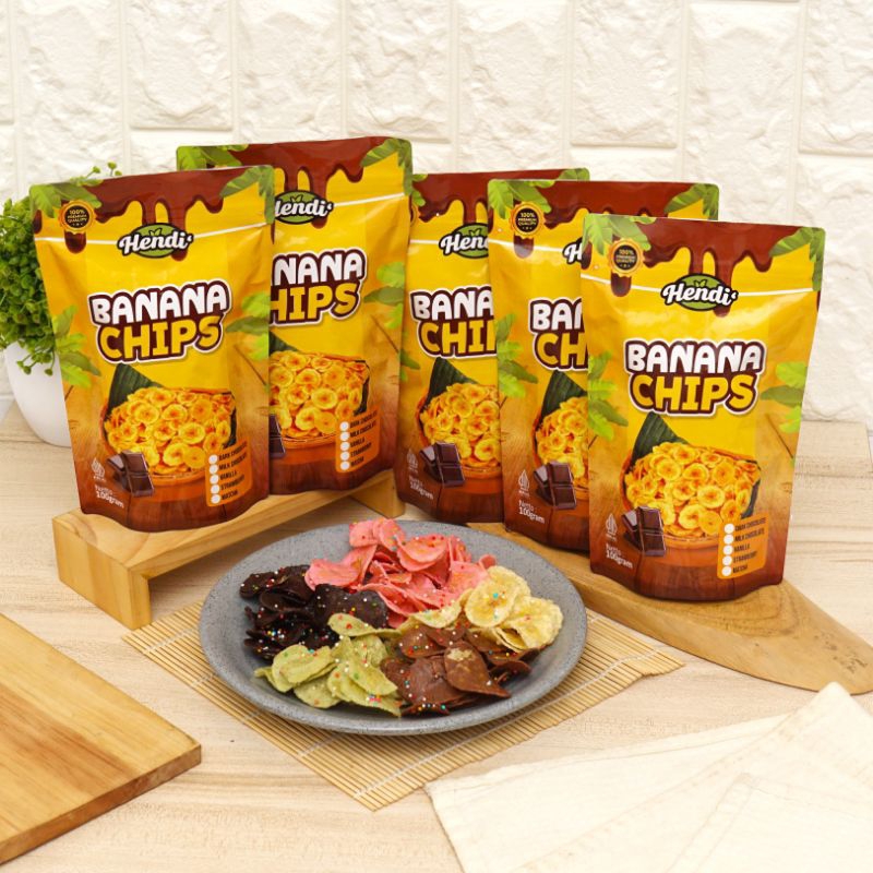 

Keripik Pisang Coklat (Banana Chips)