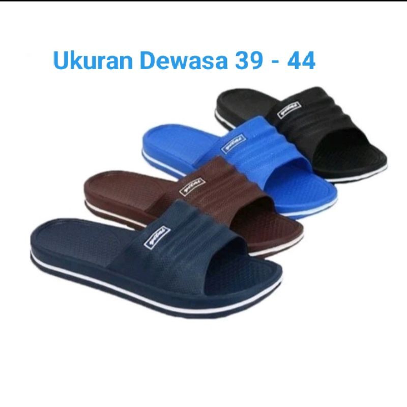 Sandal Selop Pria Sandal Kokop Slip On Yitai 810