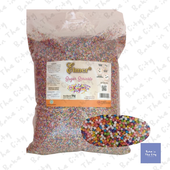 

L44ris Elmer Sugar Sprinkle 1kg - REPACK Produk Trend