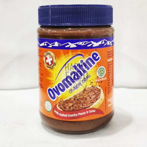 

[HALAL] OVOMALTINE CRUNCHY CREAM 380G/SELAI OLESAN/FILLING COKLAT CRUNCHY/SELAI COKELAT KRISPI