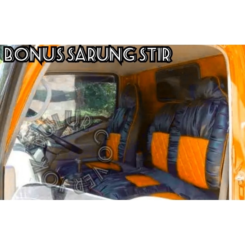 lapis jok - cover jok - sarung jok mobil truk dyna 130ht - Hino Dutro - Canter - Ragasa - Hino 300 -
