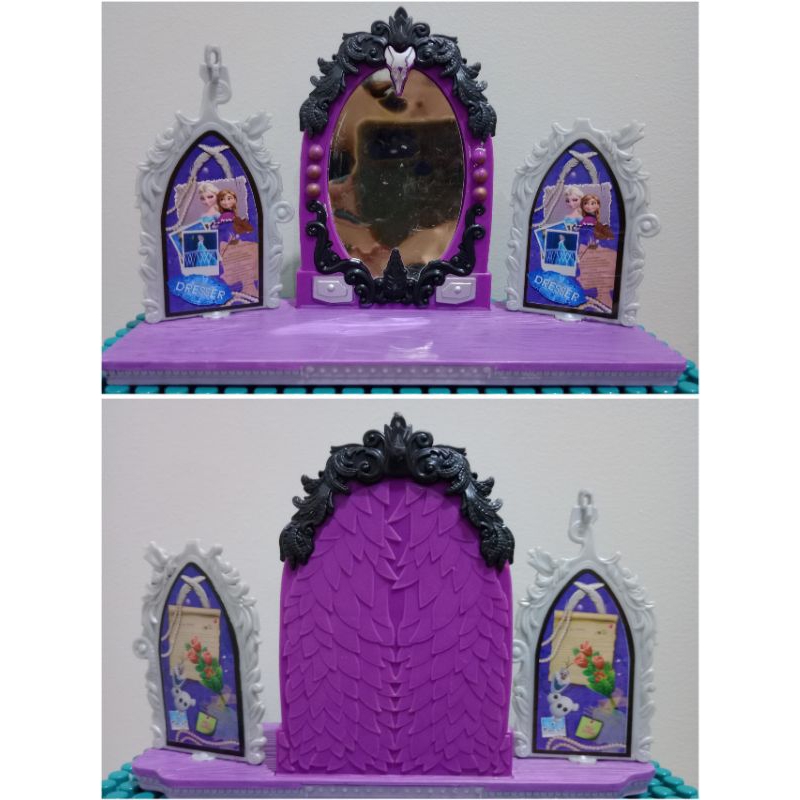 Mainan meja rias anak Frozen preloved