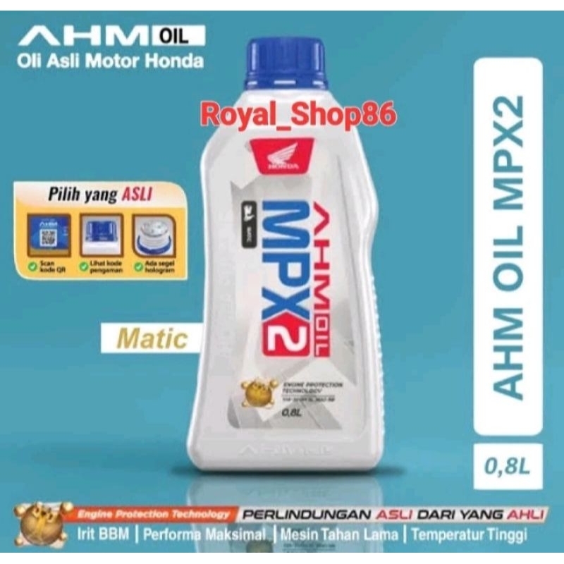 oli mpx2 100%original ahm astra