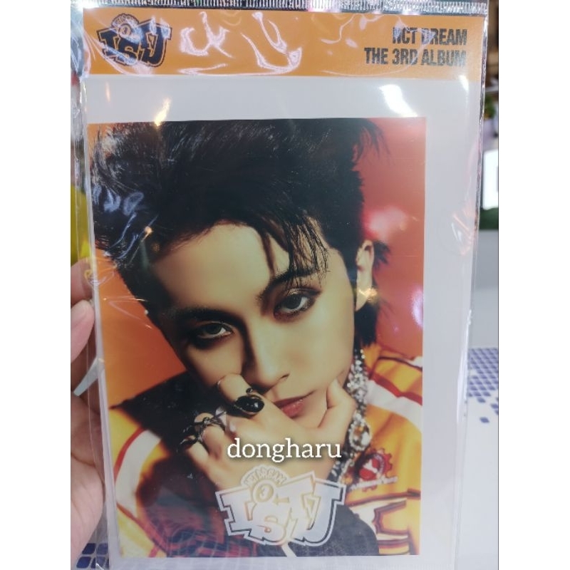 Postcard Hologram ISTJ NCT DREAM MARK Lee