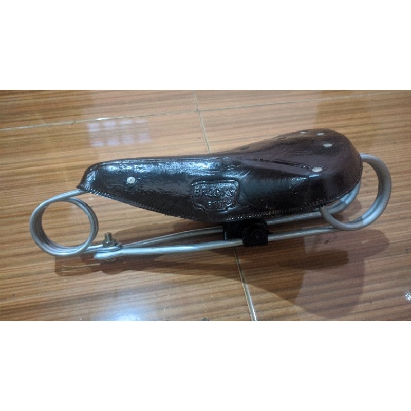 Jok sadel kulit celeng / Sadel Kulit Premium Velo / Retro / Classic