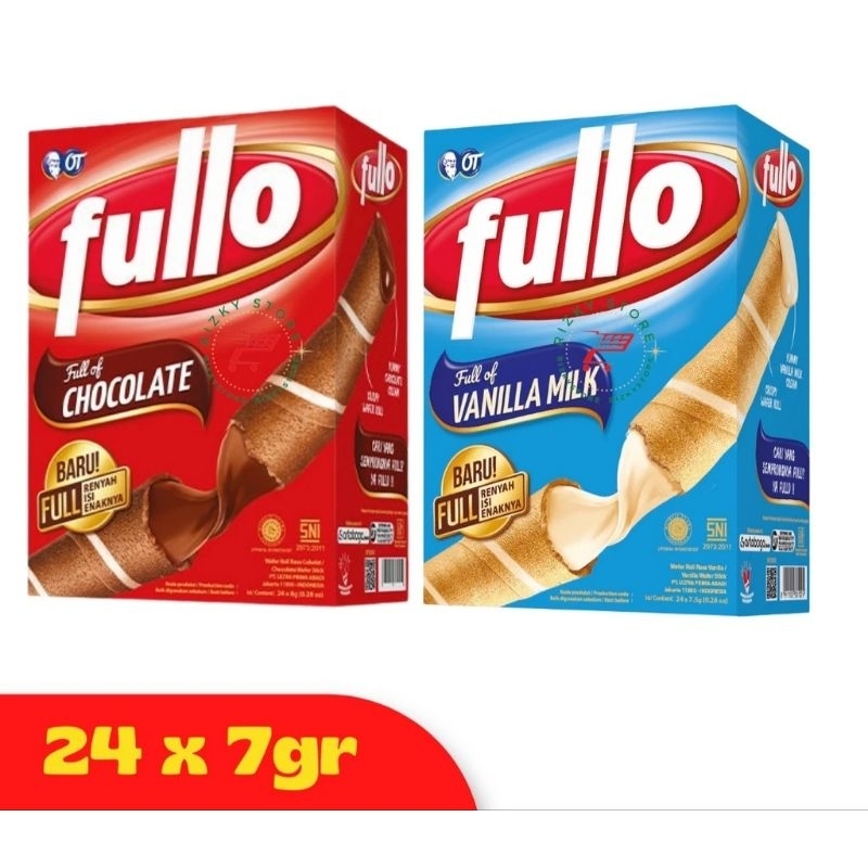 

Fullo Roll vanila milk & chocolate (24x6gr)