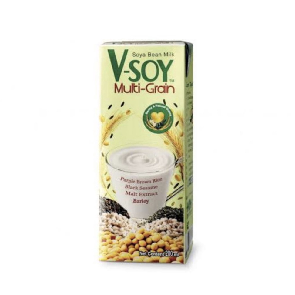 

[✩U85➢] Vsoy Multi Grain 200ml x 48pcs Impor Terbaru