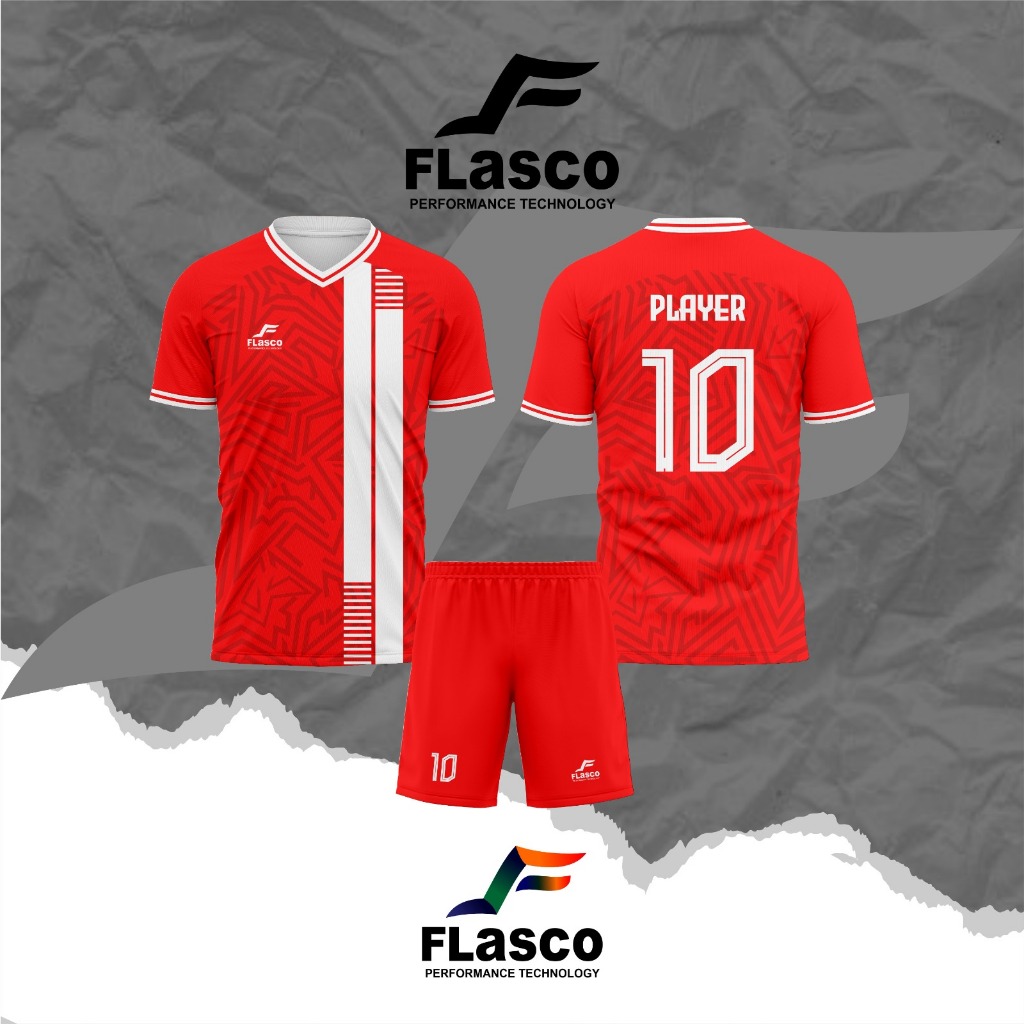 Jersey Bola / Jersey Futsal Full Printing Dryfit Milano Fl05