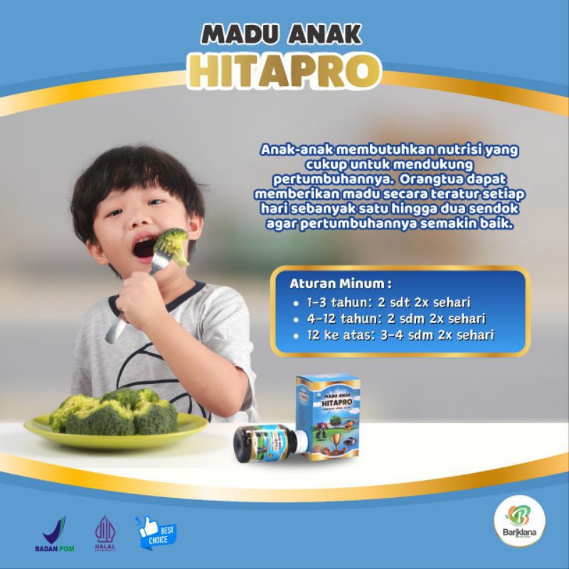 

MADU HITAPRO Madu Anak Madu Sehat Madu Anak Pintar - Awlietshop