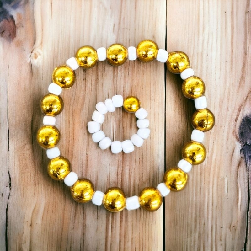 Gelang Manik Gold Gelang accessorise gelang mute