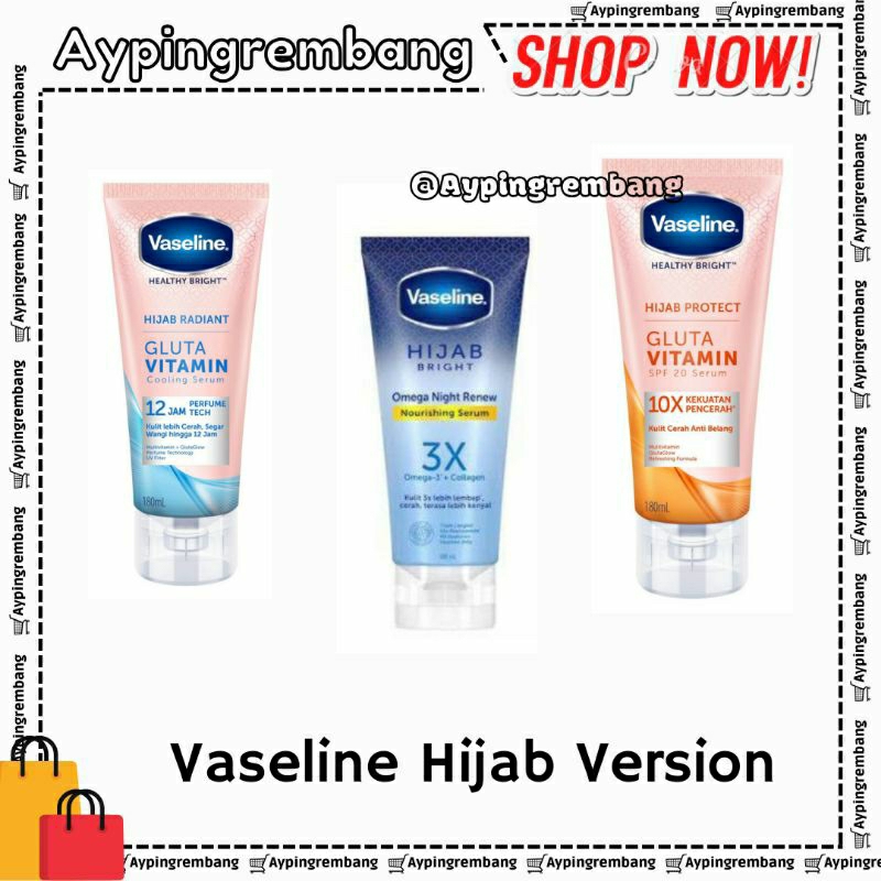 Vaseline Gluta Vitamin Hijab