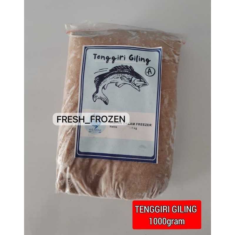 

Ikan tenggiri Gilinga A 1kg