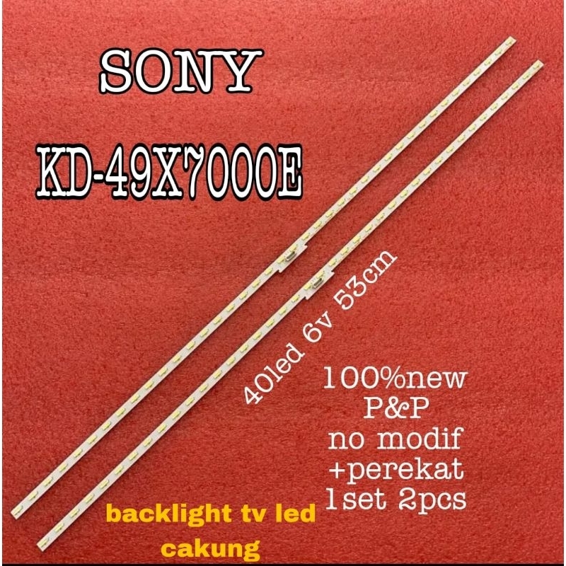 LAMPU LED BL BACKLIGHT TV SONY KD-49X7000E 49X7000E