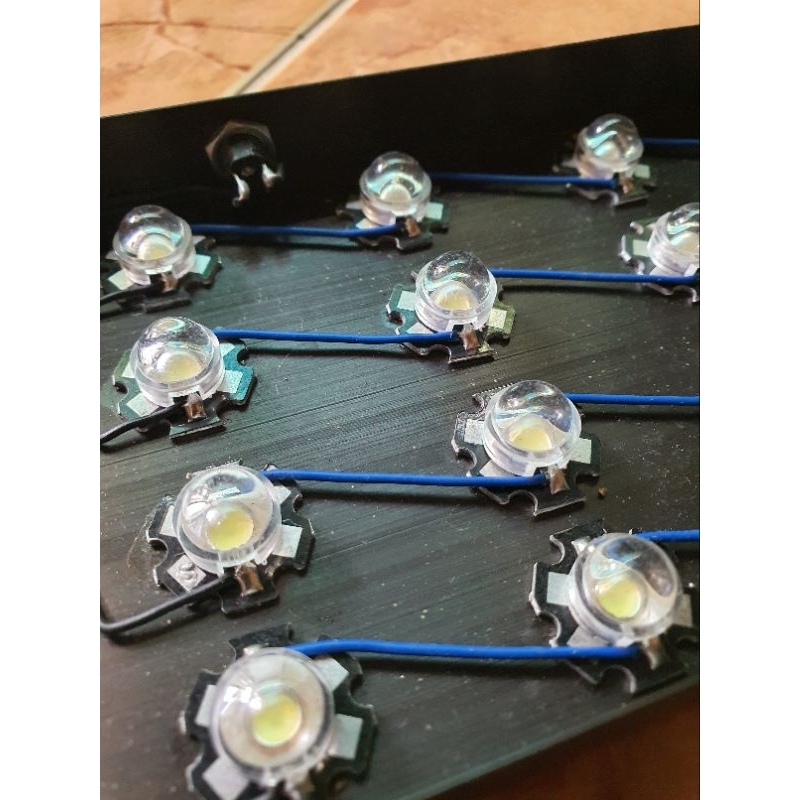 Lampu Aquascape 70cm 60 watt + Gantungan stand jepit fullset