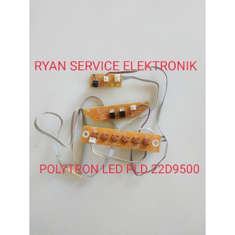 SENSOR TOMBOL TV LED POLYTRON PLD 22D9500