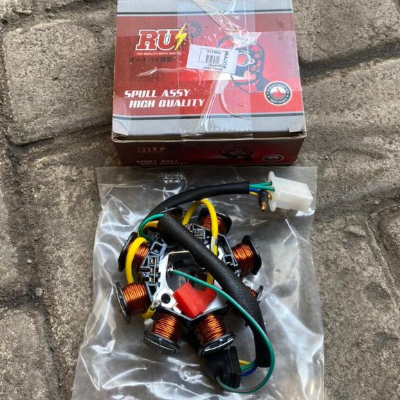 SPULL MEGAPRO LAMA STATOR MEGAPRO 2006 RUI POLOS DAN AHM ORIGINAL || SPUL ASSY SPOOL ASSY SPULL ASSY