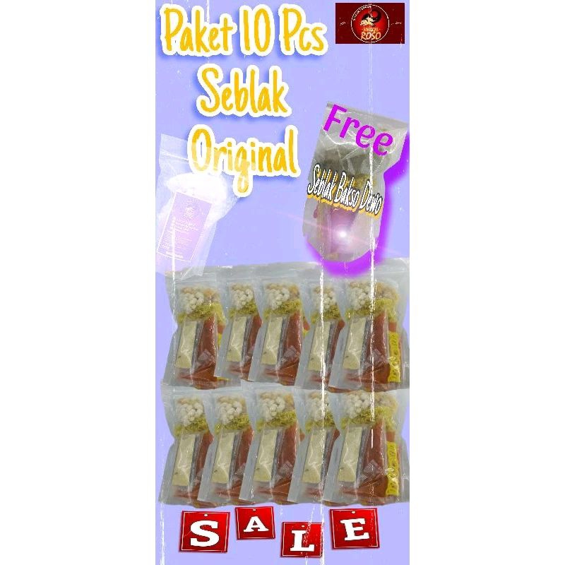 

Paket 10 pcs Seblak Original Free Seblak Dewo