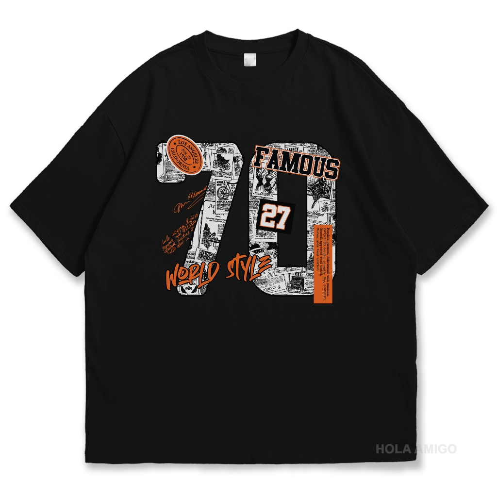 Kaos / Baju Distro Streetwear Famous