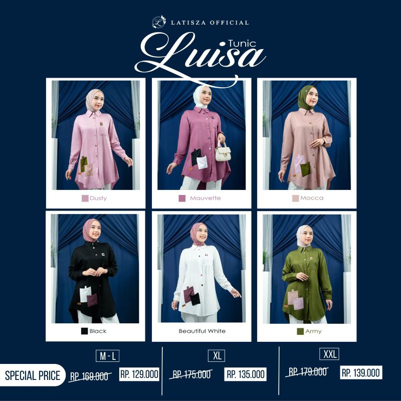 SPESIAL PRICEll Luisa Tunik by Latisza//Qisma Jiha