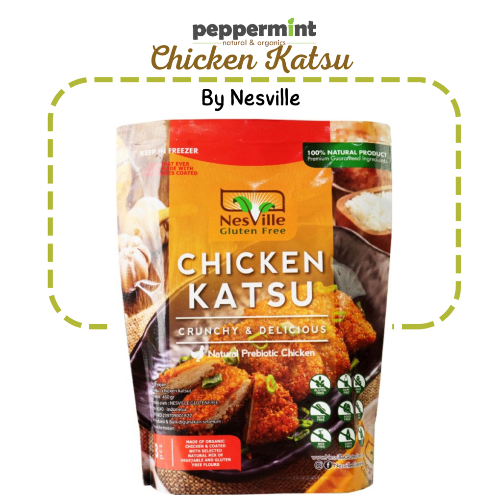 

Nesville Gluten Free Chicken Katsu (450 gr) / Chicken Katsu Gluten Free