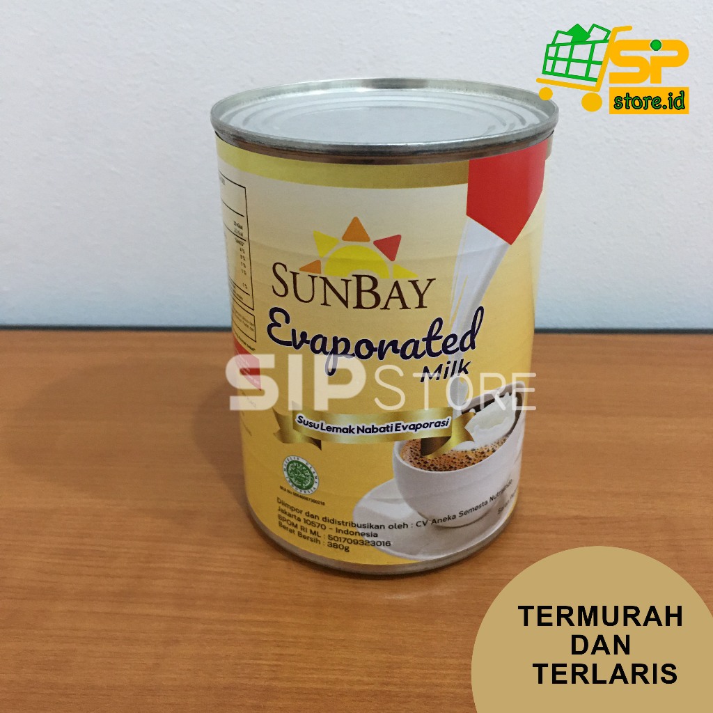 

Evaporasi SUNBAY 380 Gr / Evaporated Filled Milk / Susu Cair Murah 380gr