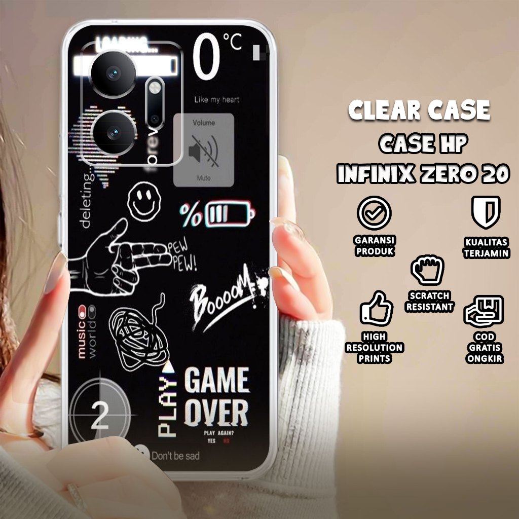 CASE Infinix ZERO 20 TERBARU 2023 Motif [NASTIK] TERLARIS CASING Infinix ZERO 20 TERBARU SOFTCASE In