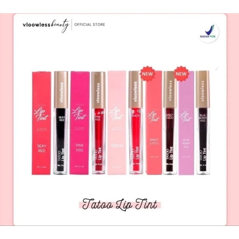 Vloowless Beauty Tattoo Liptint