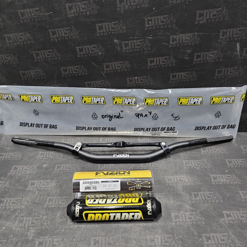 Stang Setang Fatbar Protaper Fuzion Carmichael Hitam Original