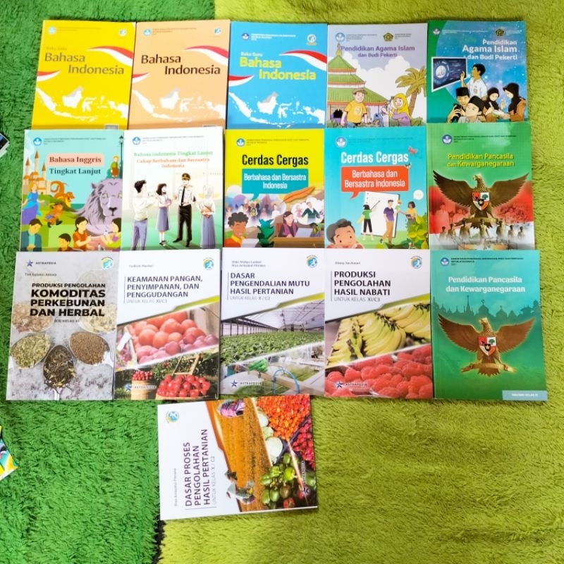 ORIGINAL BUKU GURU SISWA BAHASA INDONESIA INGGRIS TINGKAT LANJUT CAKAP CERDAS CERGAS PENDIDIKAN AGAM