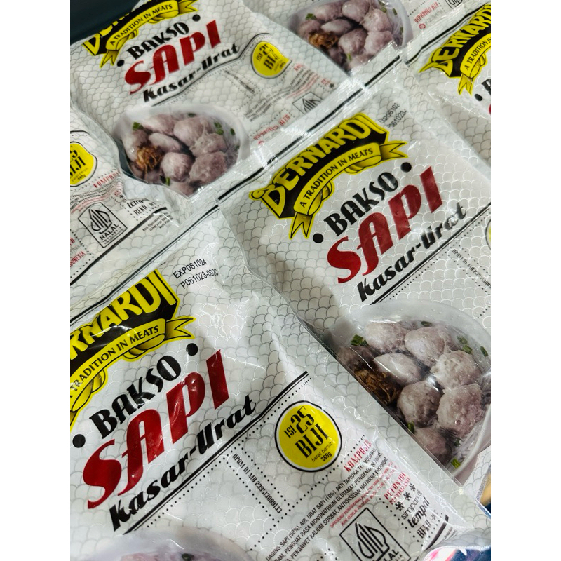 

Bernardi Bakso Sapi Kasar Urat 360gr