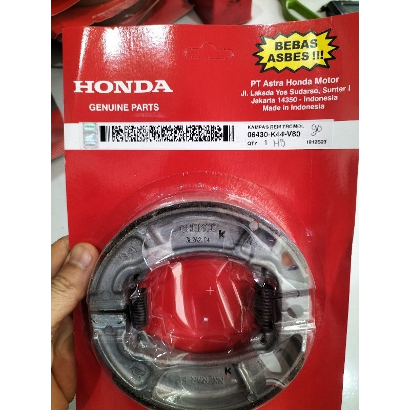 Pack rem belakang K44+PER 1 set beat,scopy