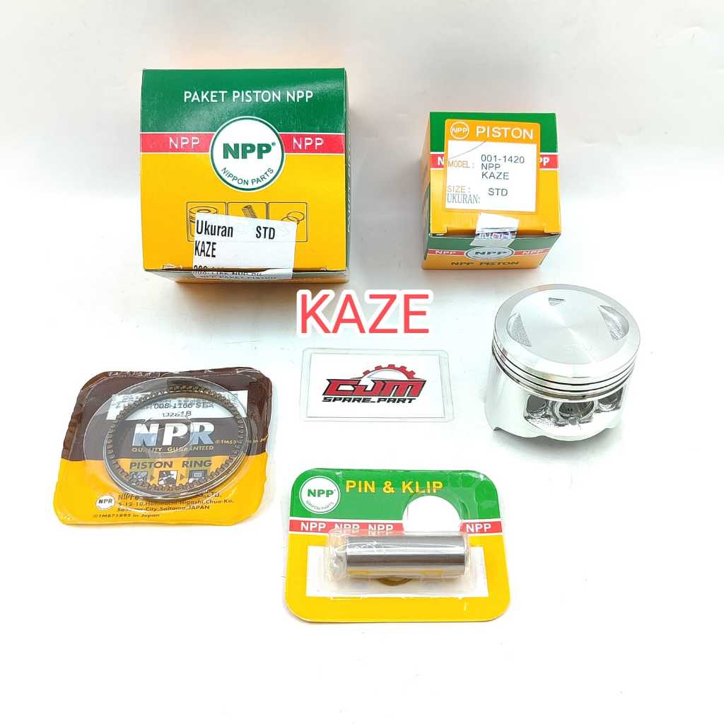 piston kit seher paket original npp kaze os std 50 100 150 200