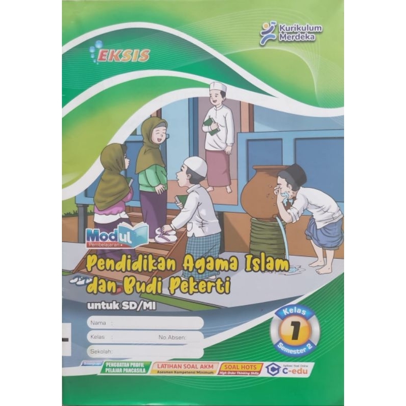 LKS EKSIS AGAMA ISLAM KLS 1.2.4.5 SD KM, KLS 3.6 SD K13 THN23 /24 GRAHA PUSTAKA