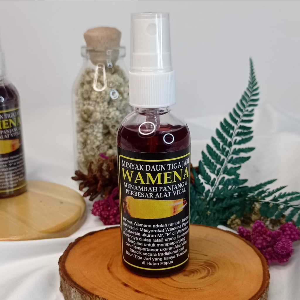 Minyak Daun Tiga Jari / Wamena Minyak
