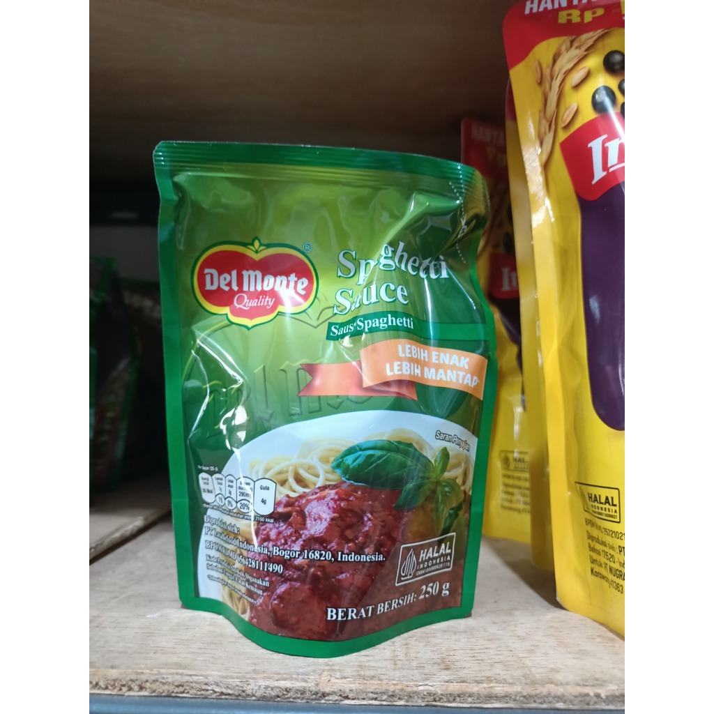 

Delmonte Saus Spagheti 250gr (Kecil)