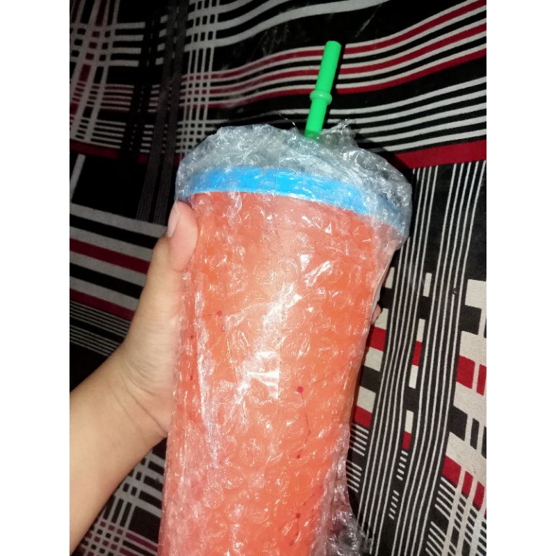 [BOOKED] TUMBLR TREASURE REUSABLE CUP CHANGING COLOR (ORANGE VER.)