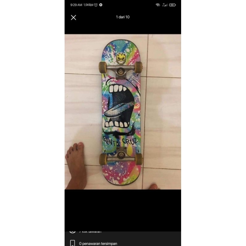 Skateboard Santa Cruz Original Second