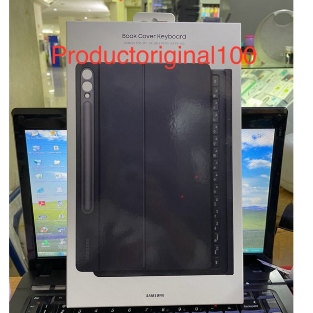 keyboard samsung tab S9 FE+ S9+ 5G Trackpad Original