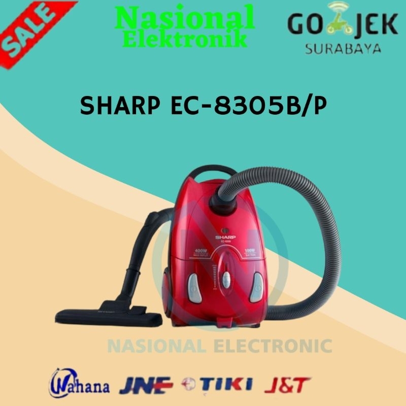 VACUM CLEANER SHARP EC8305 B-P/VACUM CLEANER SHARP EC8305 B/PEMBERSIH DEBU SHARP EC 8305/PEMBERSIH D