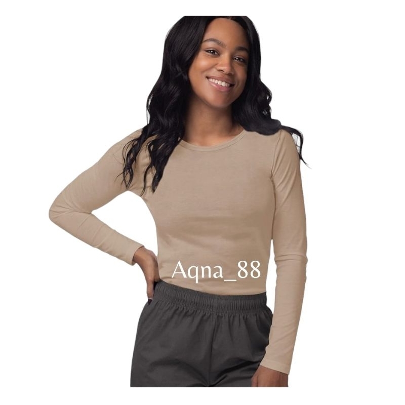 manset leher oblong | menset wanita lengan panjang | mangset baju