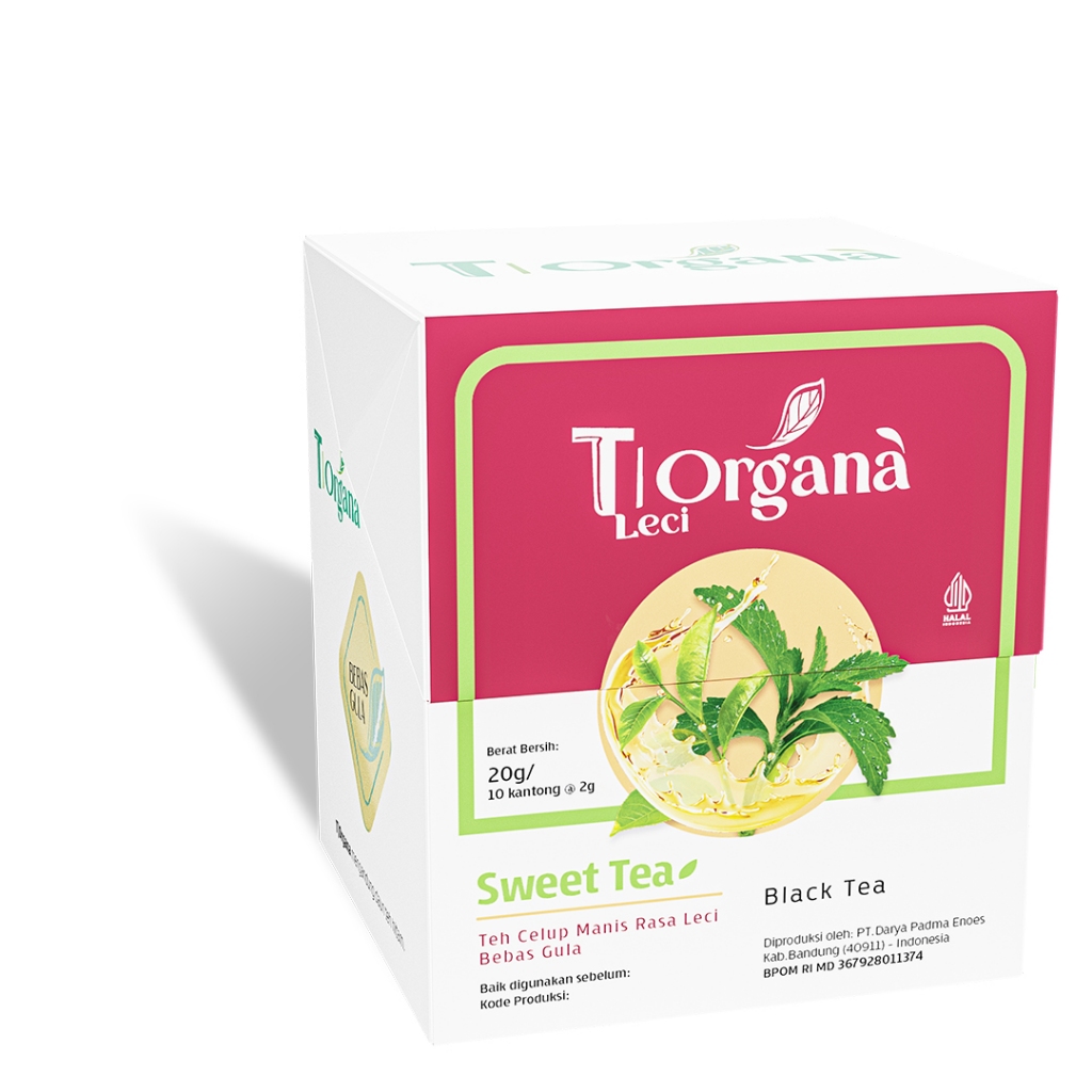 T|Organa Paket Diet Gula 10 Hari Teh Stevia