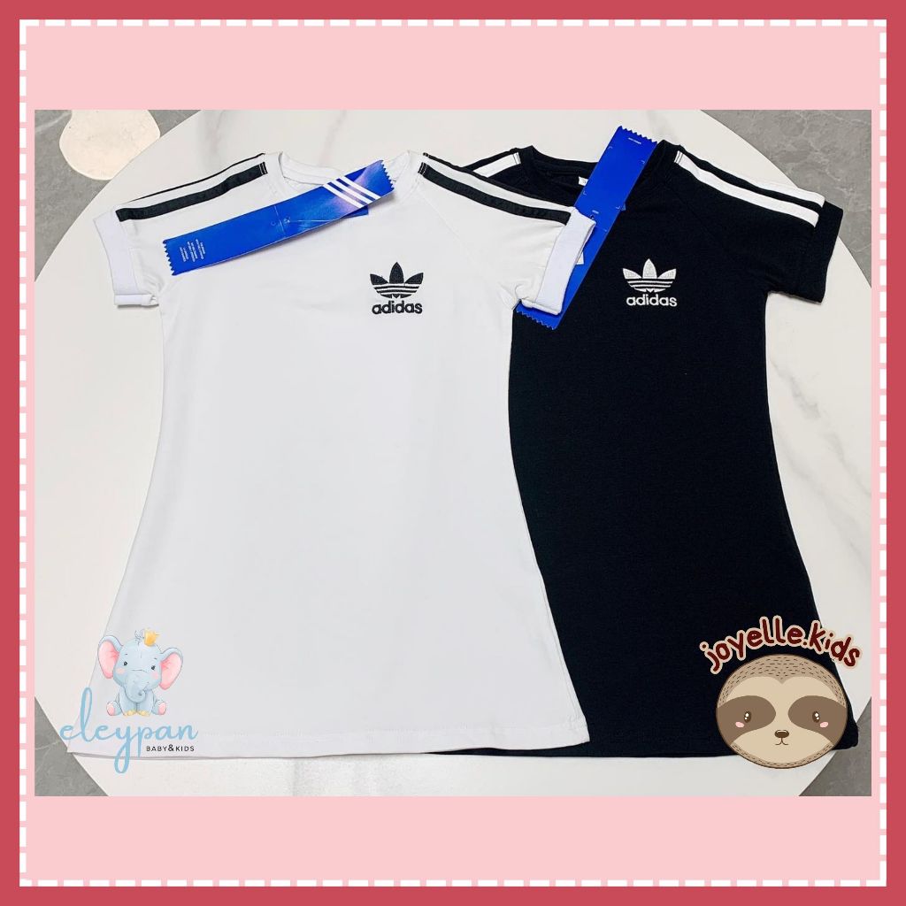 Sport Dress Anak Import Premium Baju Casual Tennis Sports Skirt Terusan Rok Perempuan