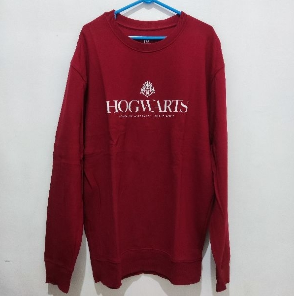 CN Sweater Pria Tft Brand Graphic Tee x Harry Potter Size 2XL