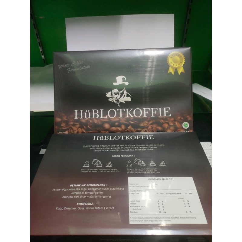 Hublotkoffie hublot koffie isi 12 sachet 25gr