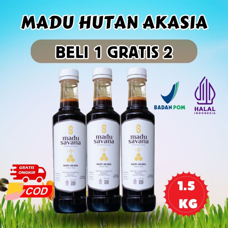 

Madu Savana Beli 1 Dapat 3 Madu Akasia Pure Raw