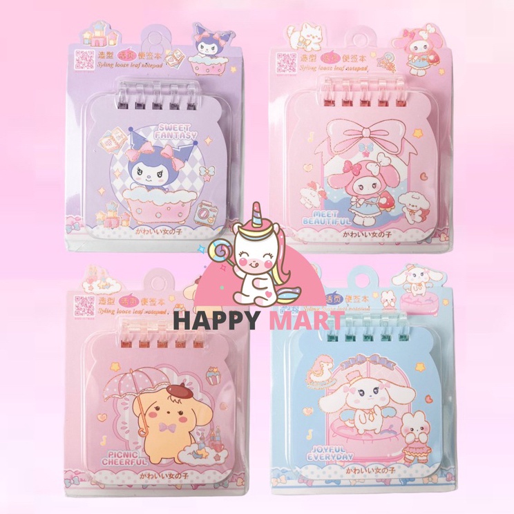 

Pasti Murah Notes sanrio JAR lentik kuromi / melody / cinnamoroll Terbaru