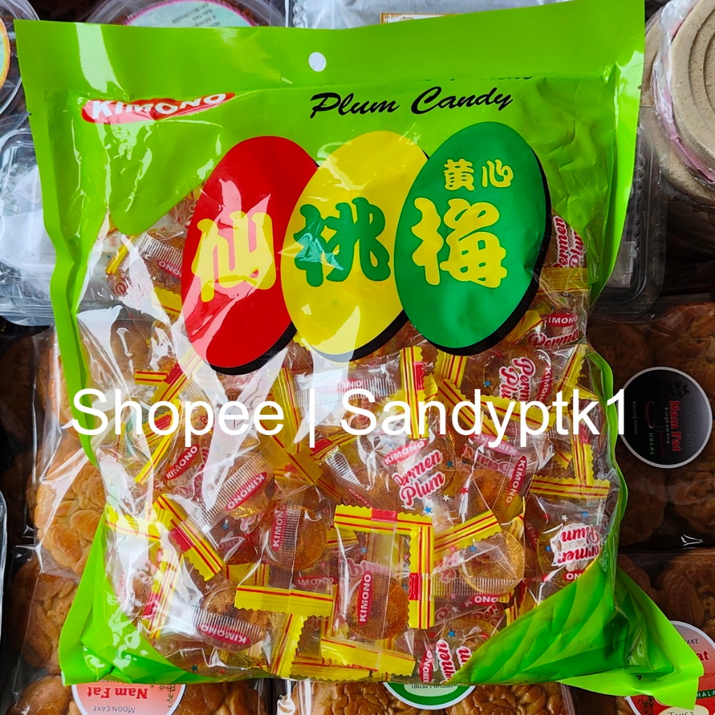 

Permen Plum-Seng Kiam Bue-Plum Candy-Ham moi-Kiamboi-Kiamboy 100 pcs